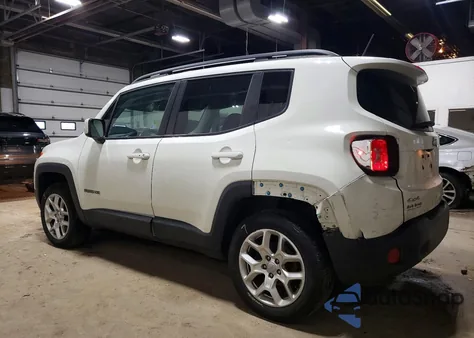 2016 Jeep Renegade Latitude from USA, damaged, VIN ZACCJBBT7GPC64625